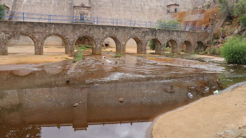 Presa San José. deterioro